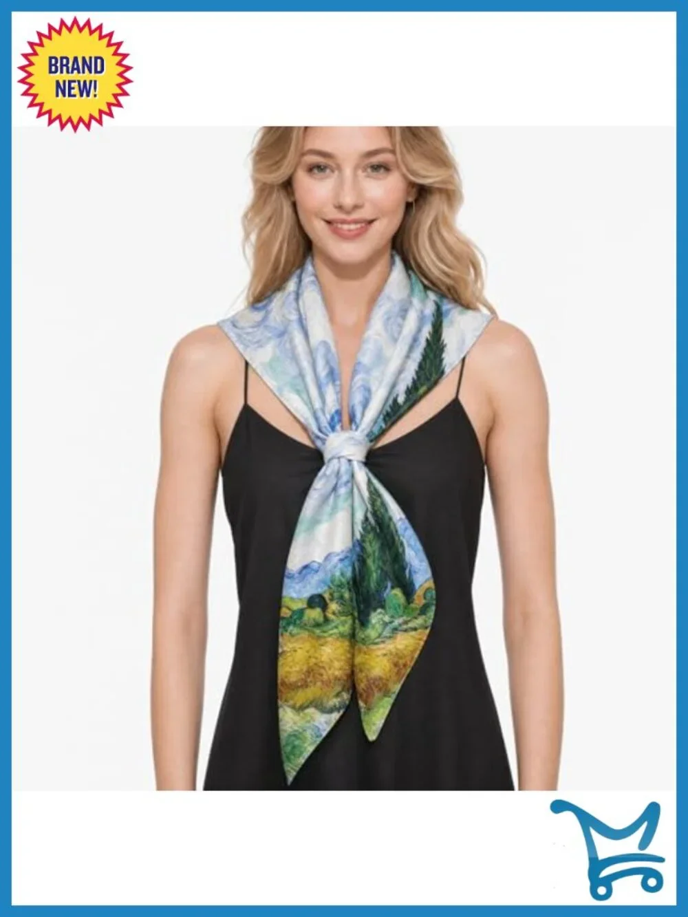 35x35 Square Mulberry Silk Scarf for Women - Versatile Head Wrap & Neck Scarf